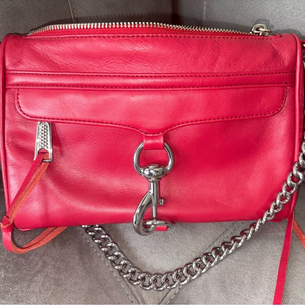 Rebecca Minkoff Cherry Red Crossbody Bag